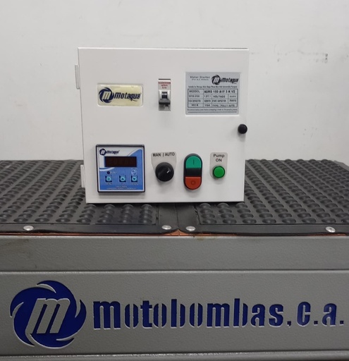 [6005MTA-RA015ESP1X1230AT3-MI00-0000] TABLERO DE CONTROL Y POTENCIA INTELIGENTE MOTAQUA MF SERIE MTA MOD. ASMS 150 A1F 3K VZ  1,50HP 1PH/230V (MOTOR 3")
