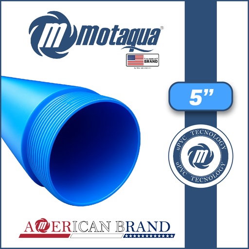 [5985MKD-ELEVCASING0500-ACER] ELEVADOR DE TUBERIA CASING uPVC MOTAQUA 5" TIPO ROSCADO CUADRADA SERIE MKD MOD. ELEVUPVCKD500