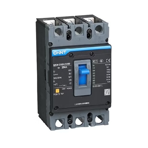 [6475CHT-NXM-0400S-400] BREAKER TERMOMAGNETICO 3P MARCA CHINT SERIE NXM-0400S MOD. 400A