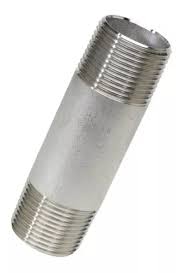 [3963ISA-NIPLER015M012L-ACERO INOX] NIPLE CORTO  0,1 A 0,35 MTS SS-304 SCH 40 SERIE VAR MOD. 1-1/2"