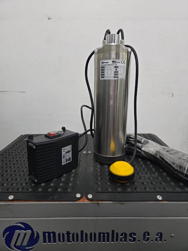 [5405MTS-2M015SPA0104EF-AS03] BOMBA SUMERGIBLE POZO SOMERO MF MOTAQUA SERIE MTS MOD. 2M015SPA10  15GPM  1,00HP 230V 60HZ 3.450RPM 1-1/4"NPT