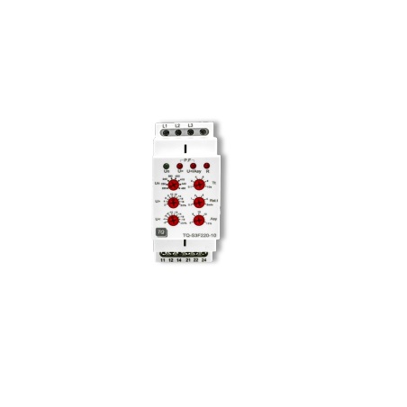 [6625VAR-TQ-S3F220-10] SUPERVISOR DE VOLTAJE TRIFASICO MULTIVOLTAJE ANALOGICO MARCA TQ  MOD. TQ-S3F 220/480V