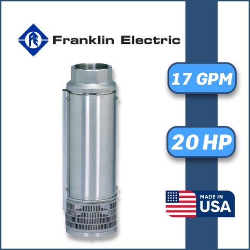 [5545FRA-175SR20F66-0863-PE] CUERPO DE BOMBA SUMERGIBLE FRANKLIN 175SR20F66-0863 20,00HP SCHAEFER 