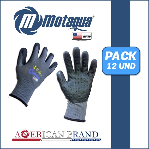 [9355VAR-] GUANTE MOTAQUA NITRILO/NYLON MULTIUSO